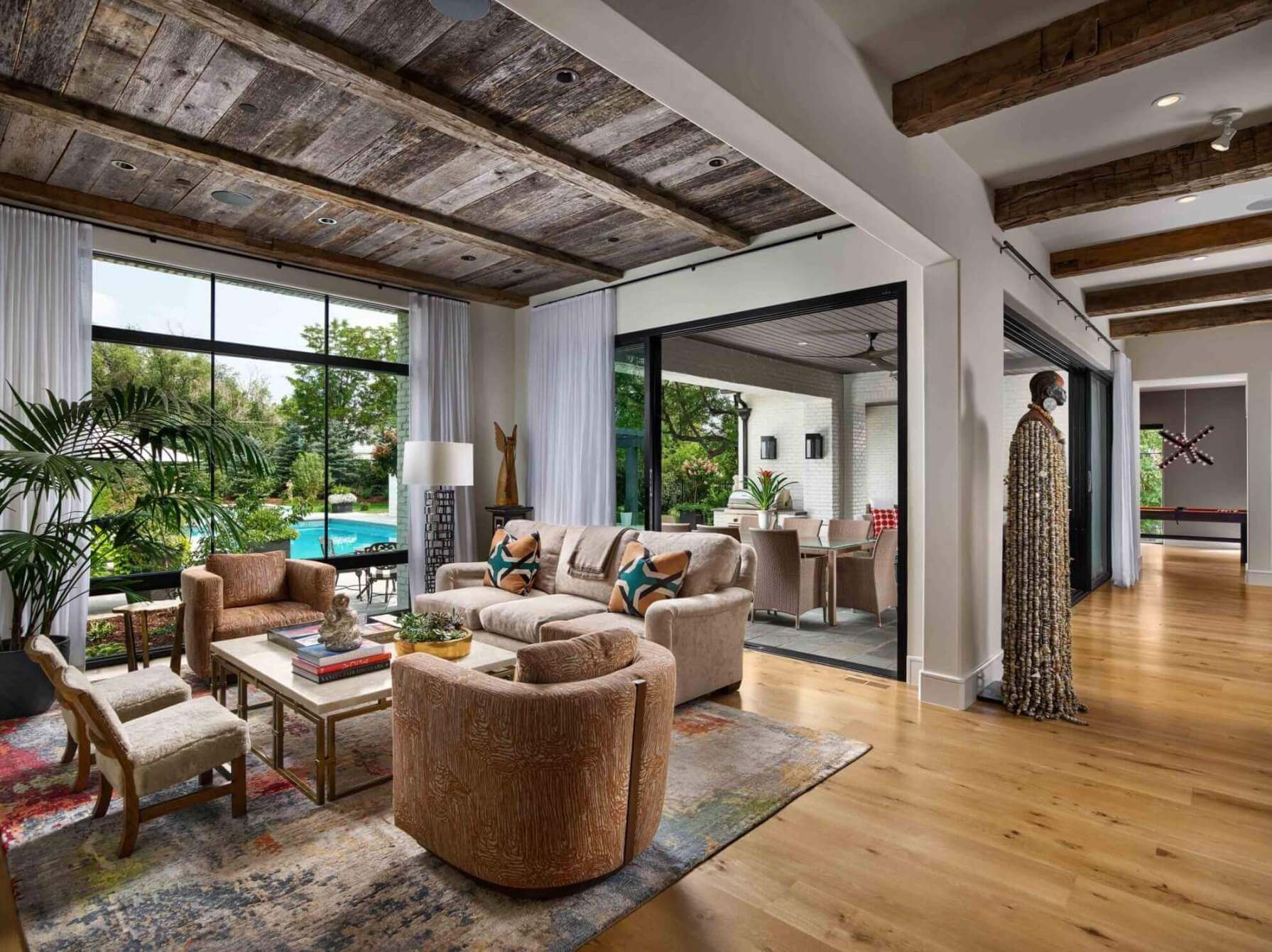 Spacious open living space