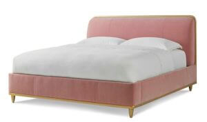 Pink bed