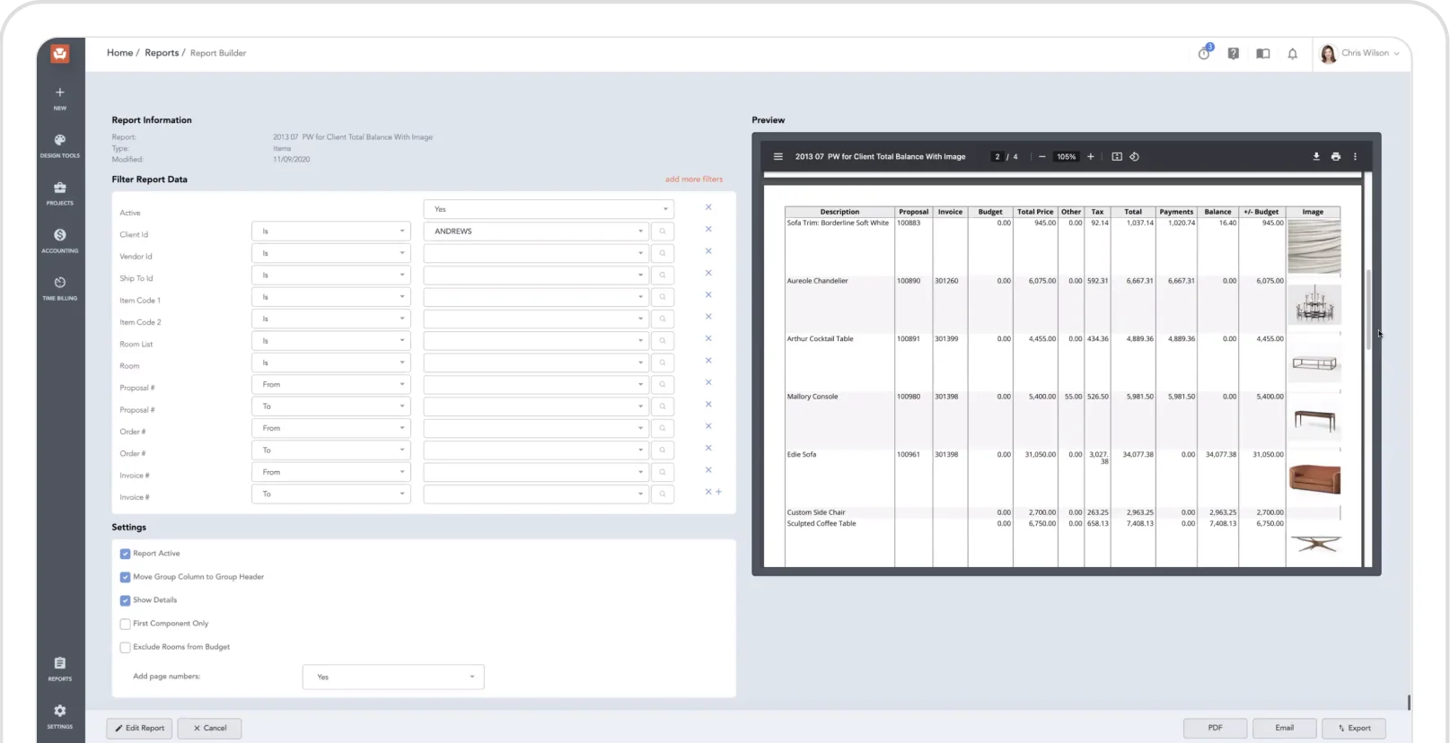 SD application screenshot